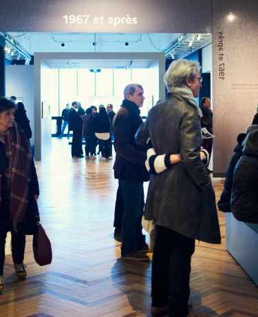 Salle de l'exposition Juifs et musulmans de la France coloniale à nos jours